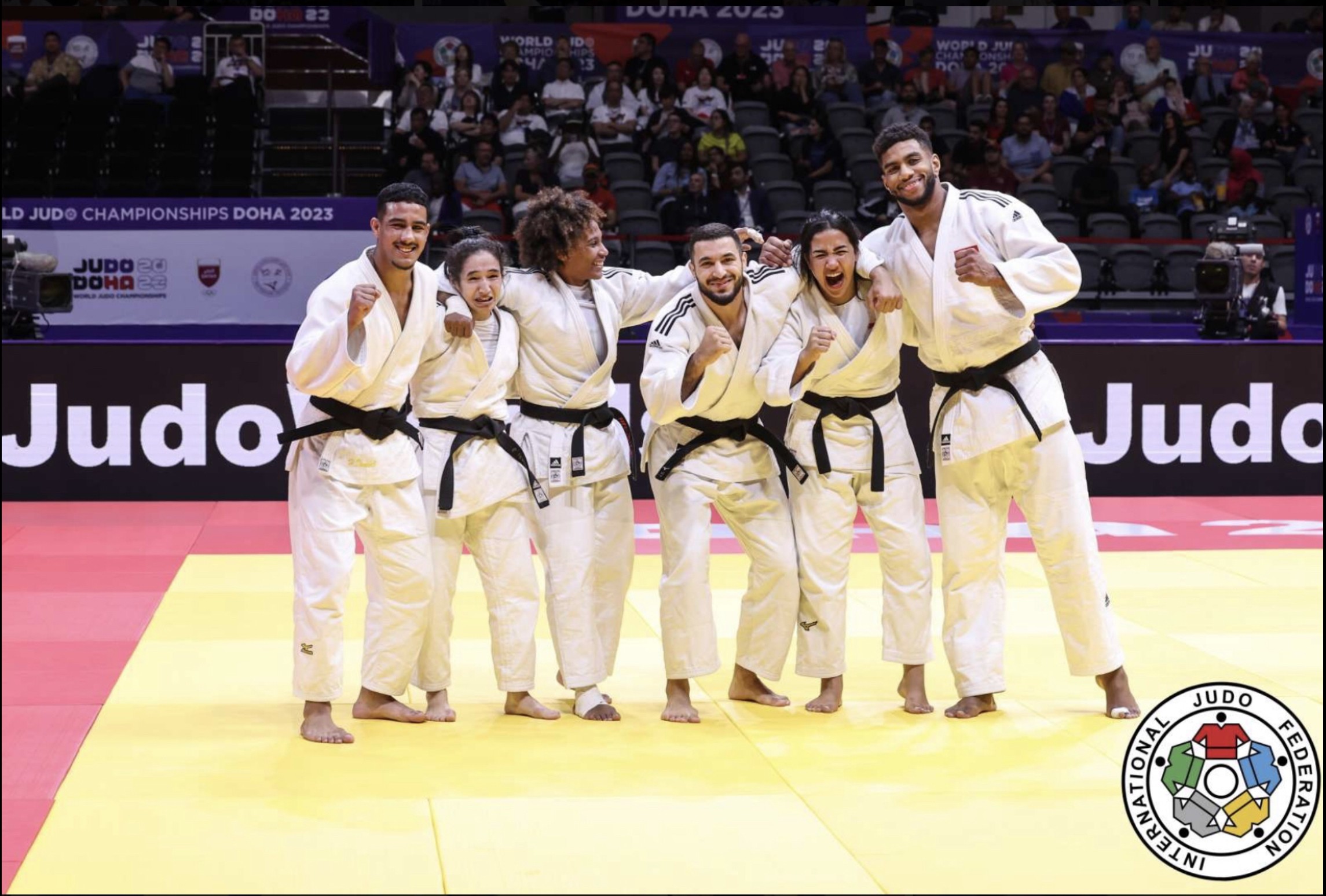 WORLD JUDO CHAMPIONSHIPS DOHA 2023 MIXED TEAMS Stunning Morocco