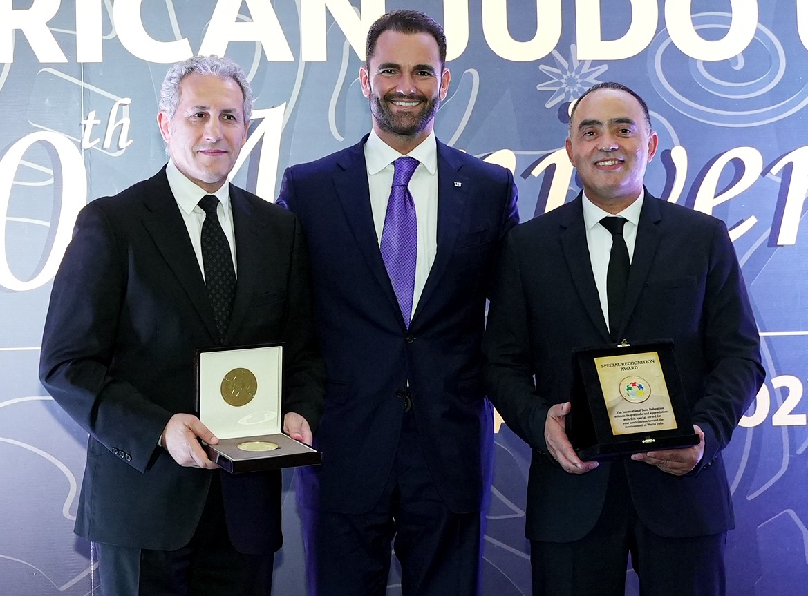 60 years of the African Judo Union IFJ AWARDS GOLD MEDAL TO AJU FOR